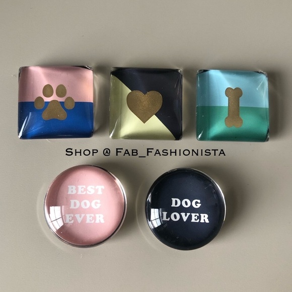 Glass Magnets Dog Lover - Picture 1 of 2
